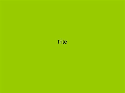 trite Flashcards .